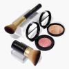 imageFast ampamp Foolproof Set Baked BalancenBrighten Powder Foundation Light  Baked BlushnBrighten Pink Buttercream  Airbrush Kabuki  Angled Blush Brush
