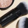 imageLAURA GELLER NEW YORK Baked Blurring  Setting Powder LightMedium and Retractable Airbrush Kabuki Brush 2PC