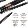imageLAURA GELLER NEW YORK INKcredible Waterproof Brow Pencil Blending Spoolie Brush  Long Lasting Eyebrow Filler 02 Taupe04 Dark Brown