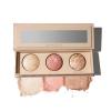imageLAURA GELLER NEW YORK Holiday 2025 Gellers Greatest Kit  Baked Face ampamp Eye Palette New York Minute  4in1 Travel Makeup Brush01 LiftnGlow Baked Trio Palette