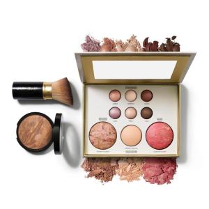 imageLAURA GELLER NEW YORK Baked Starter Kit Baked BalancenBrighten Deep  Best of the Best Tuscan Dreams Face Palette  Retractable Angled Kabuki Brush  Holiday 2025 ExclusiveTan